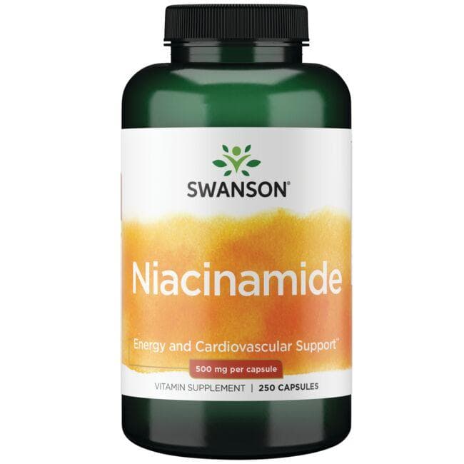 Niacinamide - Niacinas - 500 mg - N250 - Swanson - Vaistine1.lt