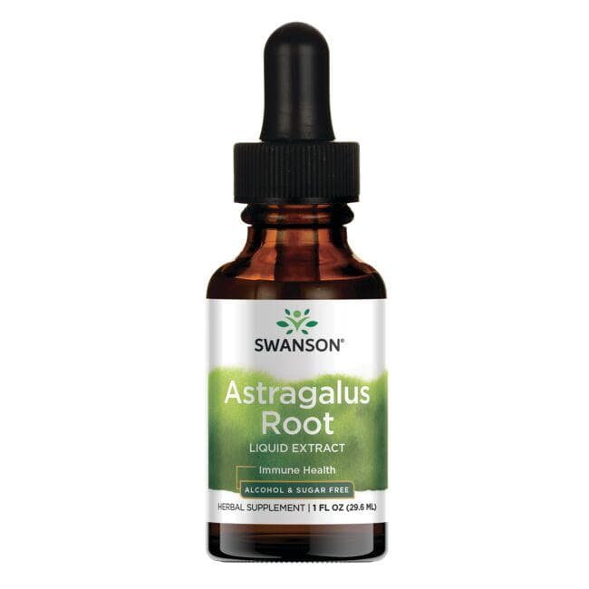 Astragalus Root - 29.6 ml - Kulkšnės šaknų skystas ekstraktas - - Swanson - Vaistine1.lt