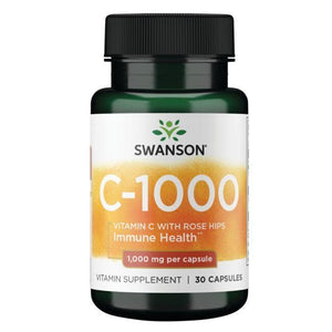 C-1000 - Vitaminas C - 1000 mg - N30 - Swanson - Vaistine1.lt