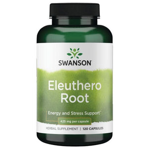 Eleuthero Root - 425 mg - N120 - Eleutero šaknis - Swanson - Vaistine1.lt