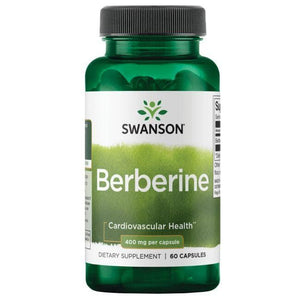 Berberine - 400 mg - N60 - Berberinas - Swanson - Vaistine1.lt