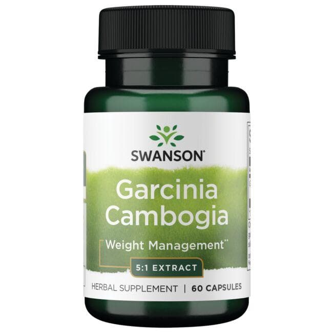 Garcinia Cambogia - 5 : 1 ekstraktas - N60 - Swanson - Vaistine1.lt