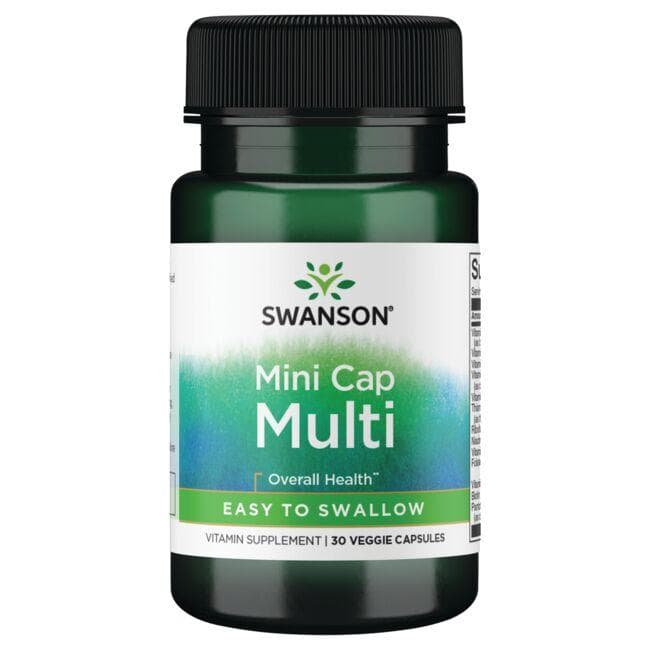 Mini Cap Multi - Multivitaminai - N30 - Swanson - Vaistine1.lt