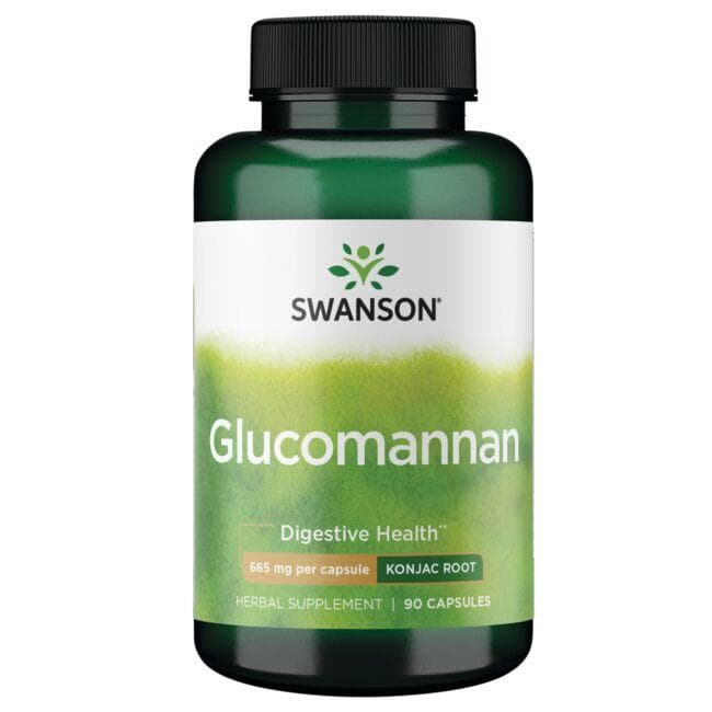 Glucomannan - Leopardinis amorfofalas - 665 mg - N90 - Swanson - Vaistine1.lt