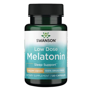 Low Dose Melatonin - 1 mg - N120 - Swanson - Vaistine1.lt