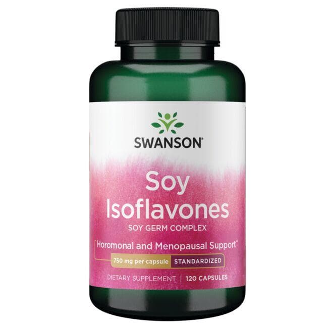 Soy Isoflavones - Standardized - 750 mg - N120 - Swanson - Vaistine1.lt