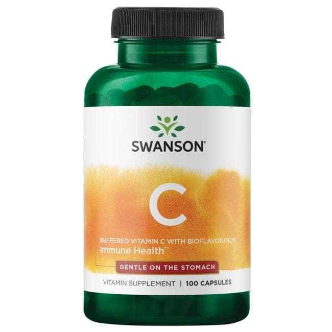 Vitamin C with Bioflavonoids - 500 mg - N100 - Swanson - Vaistine1.lt