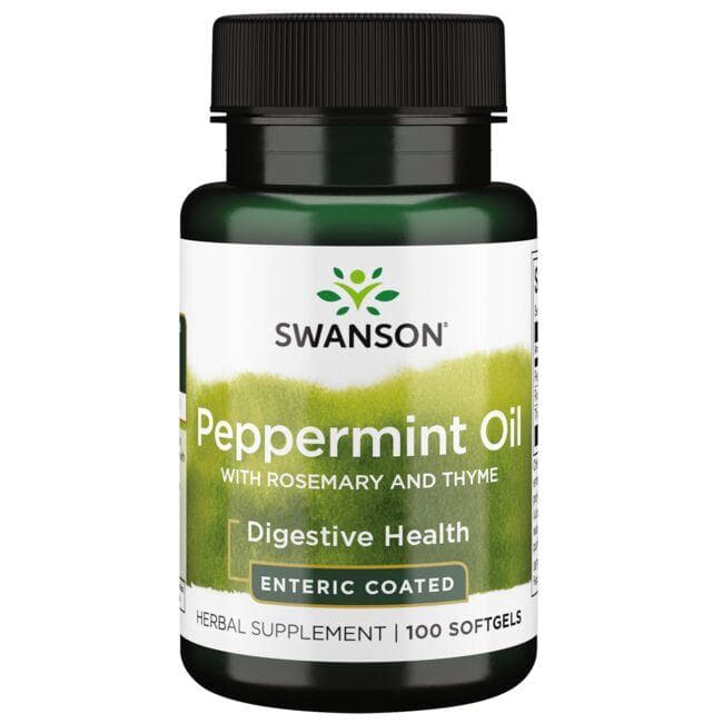 Peppermint Oil, Rosemary and Thyme - N100 - Swanson - Vaistine1.lt