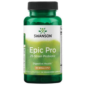 Epic Pro 25 - Strain Probiotic - Probiotikai - N30 - Swanson - Vaistine1.lt