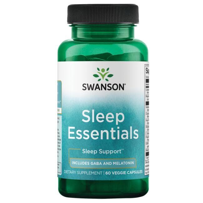 Sleep Essentials - GABA ir melatoninas - N60 - Swanson - Vaistine1.lt