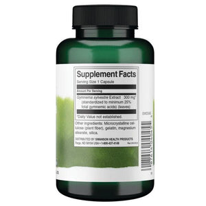 Gymnema Sylvestre Extract - 300 mg - N120 - Swanson - Vaistine1.lt