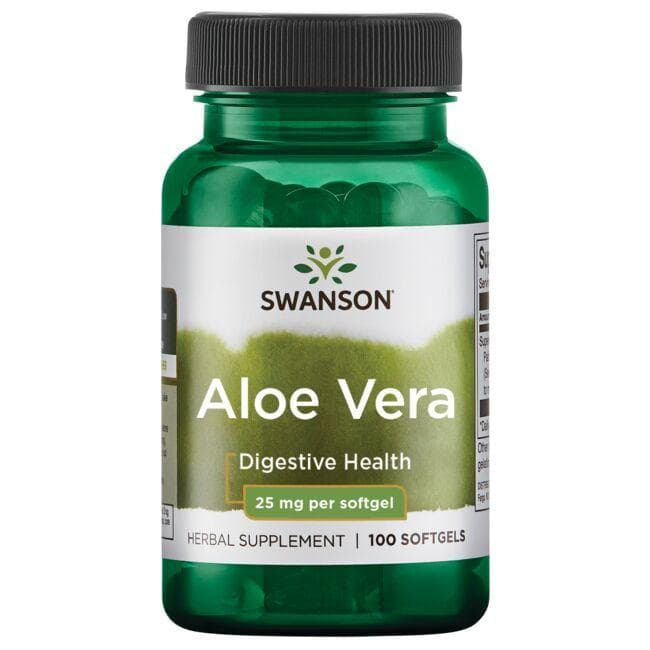 Aloe Vera - 25 mg - N100 - Swanson - Vaistine1.lt