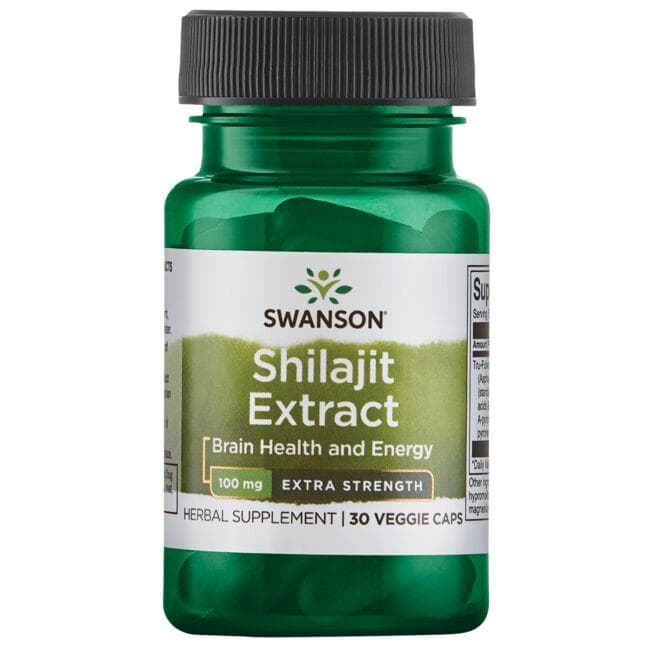 Shilajit Extract - 100 mg - N30 - Swanson - Vaistine1.lt