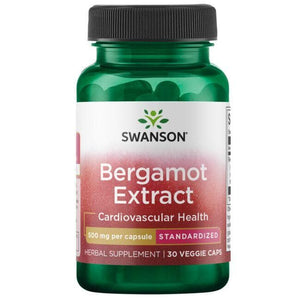 Bergamot Extract - 500 mg - N30 - Bergamočių ekstraktas - Swanson - Vaistine1.lt