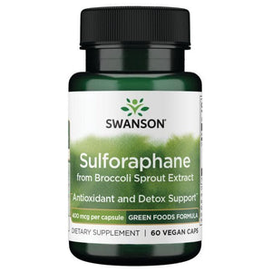 Sulforaphane - 400 mcg - N60 - Swanson - Vaistine1.lt