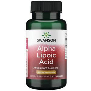 Alpha Lipoic Acid - 600 mg - N60 - Alfa lipoinė rūgštis - Swanson - Vaistine1.lt