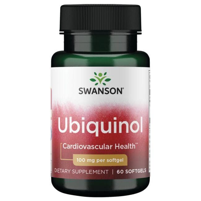 Ubiquinol - 100 mg - N60 - Swanson - Vaistine1.lt