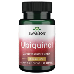 Ubiquinol - 50 mg - N60 - Swanson - Vaistine1.lt