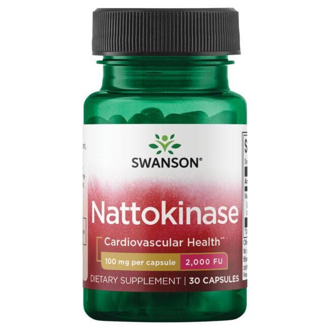 Nattokinase 2,000 - 100 mg - N30 - Swanson - Vaistine1.lt