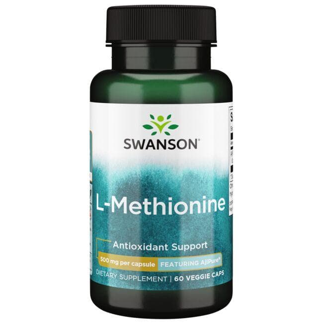 L-Methionine - 500 gr - N60 - L-Metioninas su AjiPure - Swanson - Vaistine1.lt