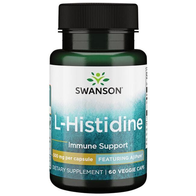 L-Histidine - 500 gr - N60 - L-Histidinas su AjiPure - Swanson - Vaistine1.lt