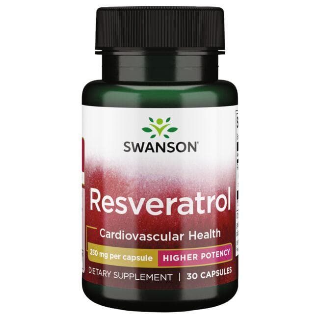 Resveratrol - 250 mg - N30 - Swanson - Vaistine1.lt