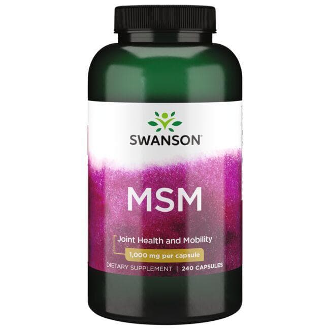 MSM - Sąnariams - 1000 mg - N240 - Swanson - Vaistine1.lt