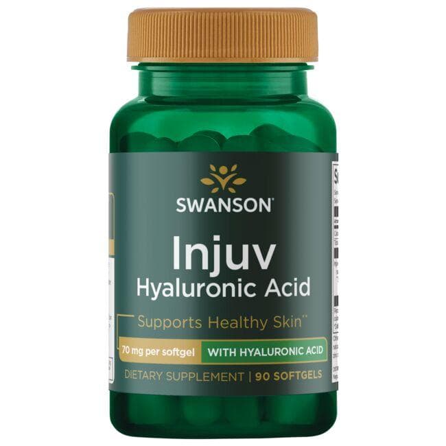 Injuv Hyaluronic Acid - Hialurono rūgštis - 70 mg - N90 - Swanson - Vaistine1.lt