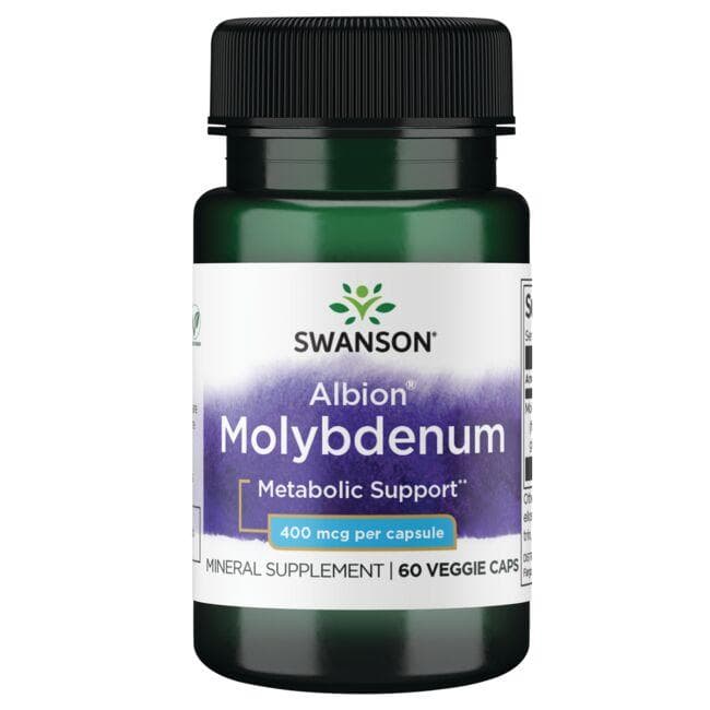 Albion Molybdenum - Molibdenas - 400 mcg - N60 - Swanson - Vaistine1.lt