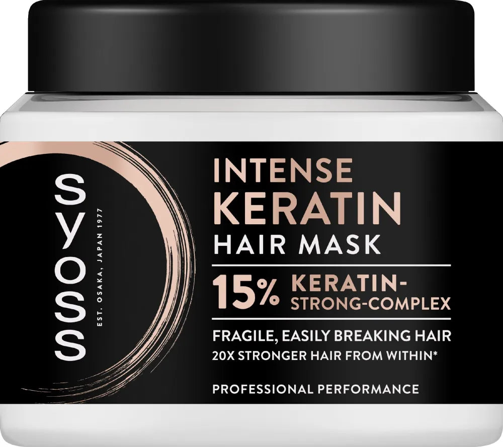 SYOSS Intense Keratin Mask for fine and brittle hair 400 ml - Kosmetika