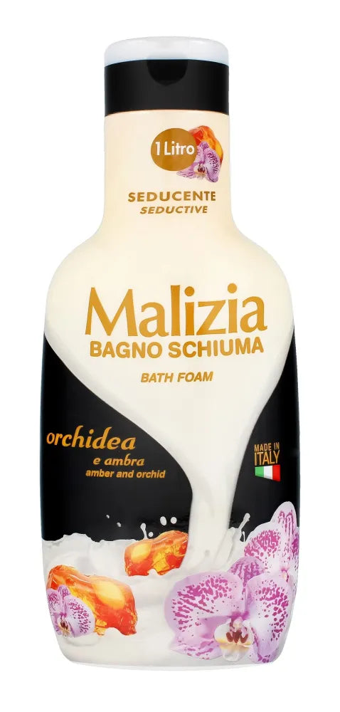 T MALIZIA BATH LIQUID 1000ml Amber Orchid vonios skystis - Kosmetika