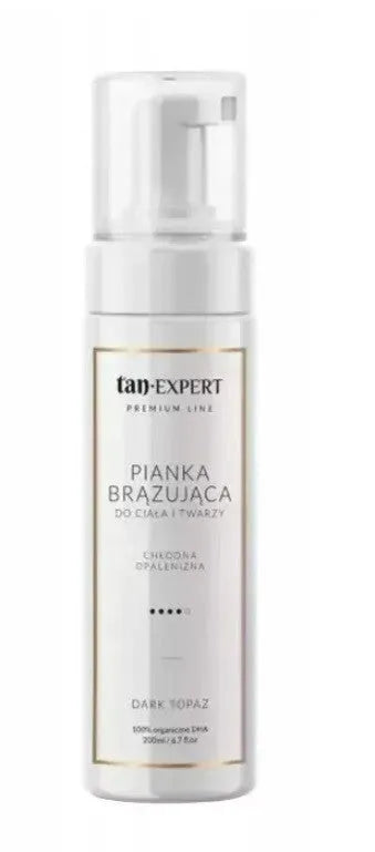 TANEXPERT Dark Topaz Sav self-tanavimo putos 200 ml - Kosmetika