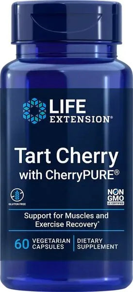 Tart Cherry with CherryPure - 60 vcaps - Life Extension - Papildai