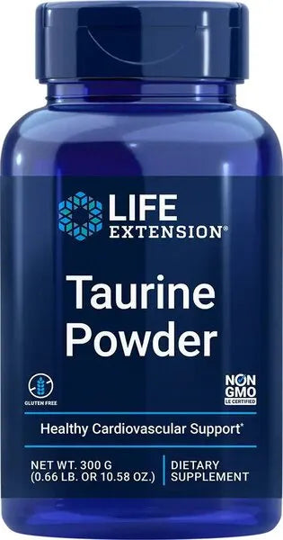 Taurine Powder - 300g - Life Extension - Papildai