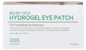 TENZERO CICA Hydrogel Eye Patches 60 pcs. - Kosmetika