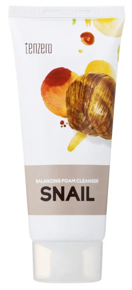 TENZERO Face Wash Pianka Balancing Snail 100 ml - Kosmetika