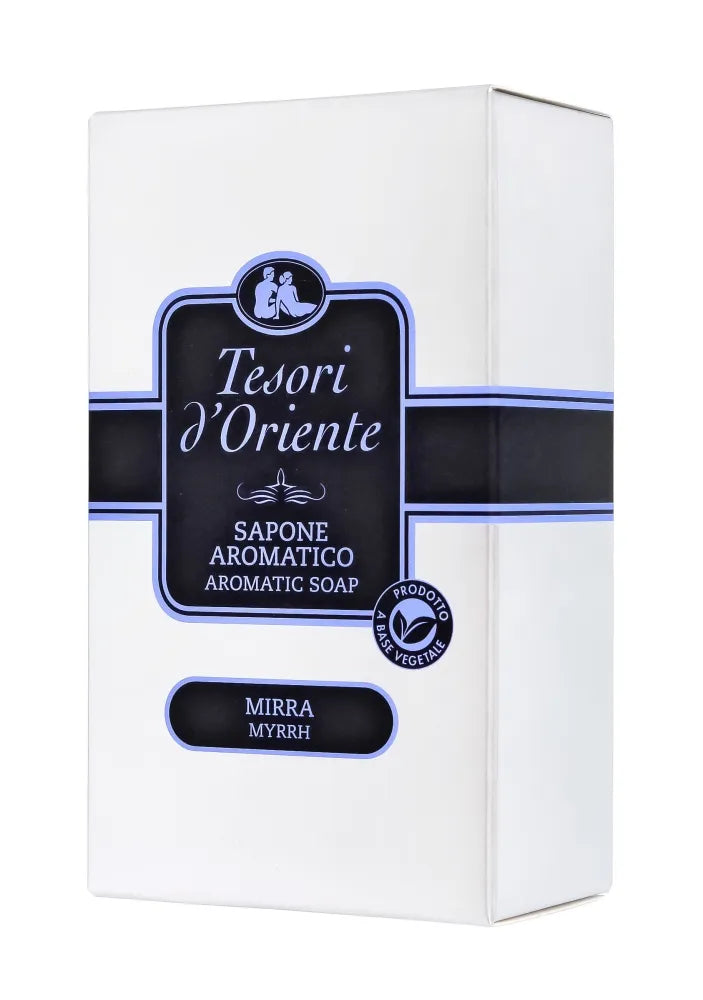 TESORI D’ORIENTE Aromatinė Mirra Muilo Juosta 125g - Kosmetika