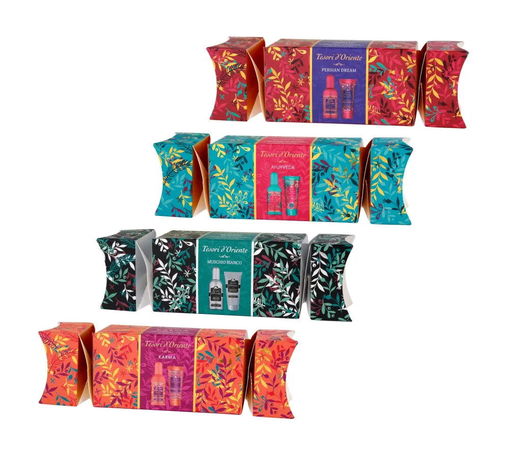 TESORI Kalėdų rinkinys (eau de toilette + mini gelis - 8 vnt. mišinys) - Kosmetika