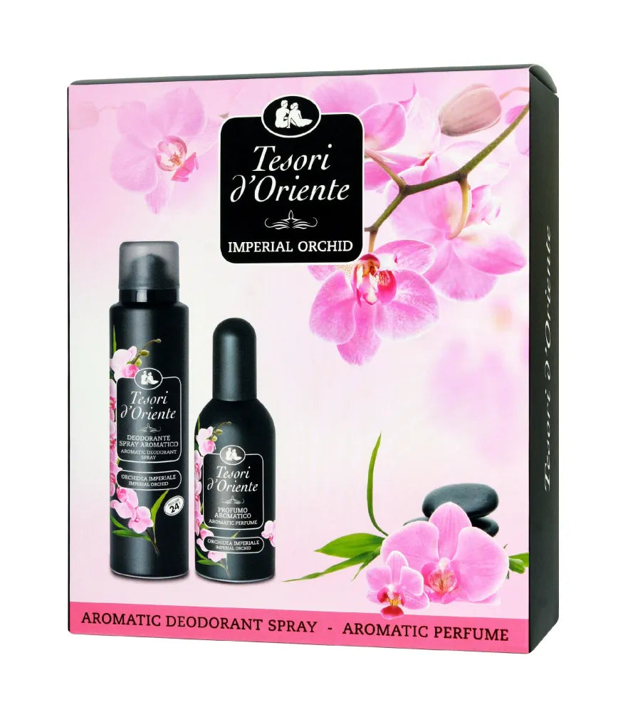 TESORI SET OF SAINT Edt + Deo Orchid - Kosmetika