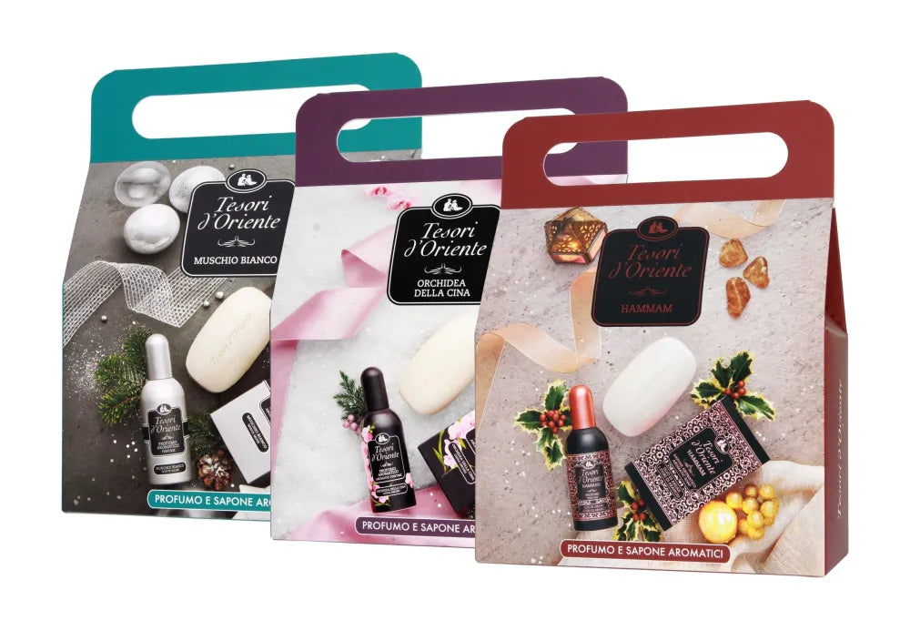 TESORI SET OF SAINT Edt + Muilas 125g (mišinys 8 vnt) - Kosmetika