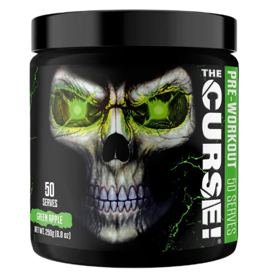 The Curse! Pre-Workout (EU) Green Apple - 250g - JNX Sports - Sporto papildai