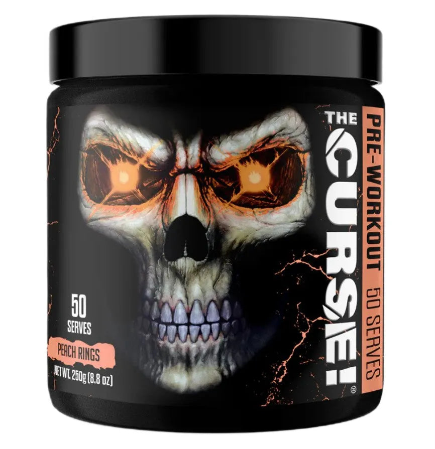 The Curse! Pre-Workout (EU) Peach Rings - 250g - JNX Sports - Sporto papildai