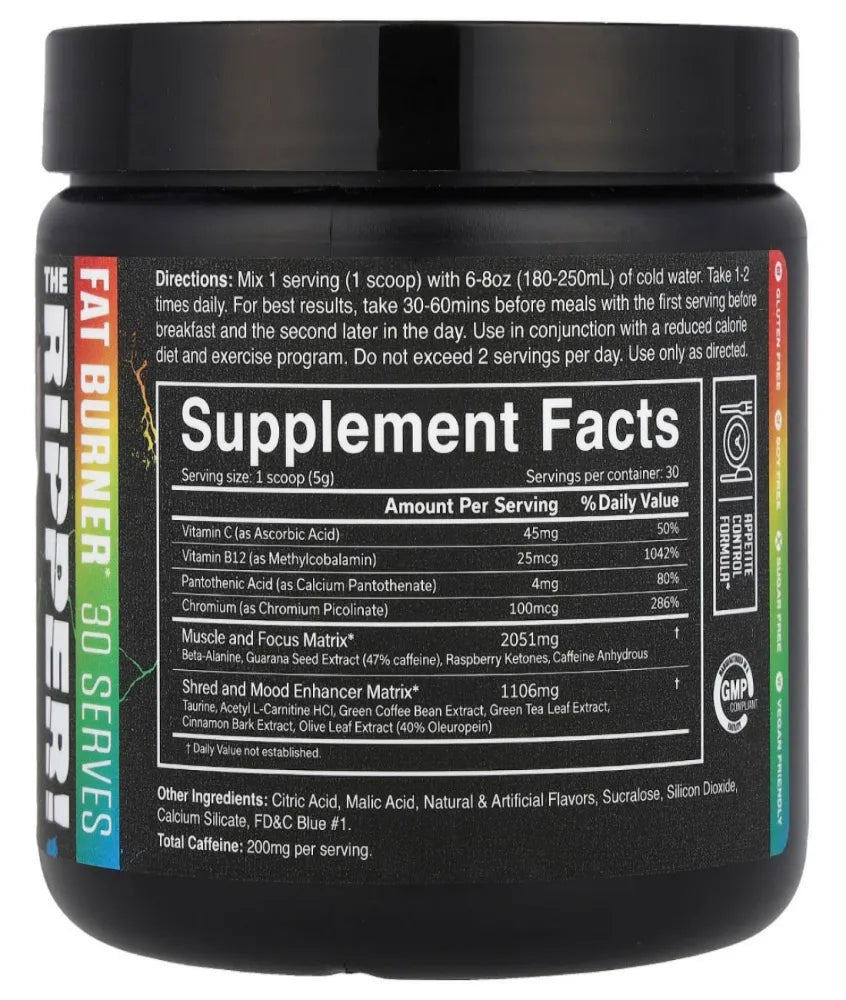The Ripper! Sour Candy - 150g - JNX Sports - Sporto papildai