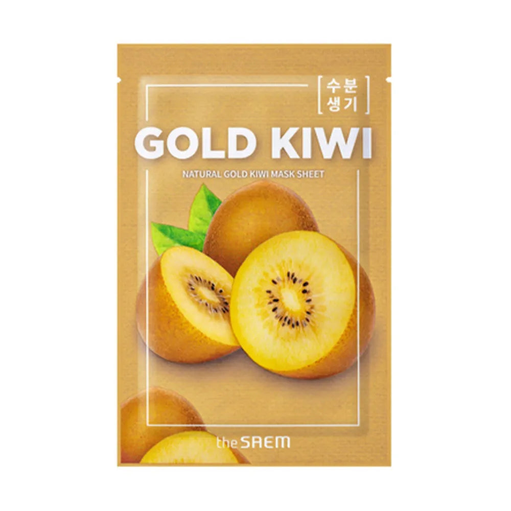 The SAEM Natural Mask Sheet - Gold Kiwi (11.24) 21ml - Kosmetika
