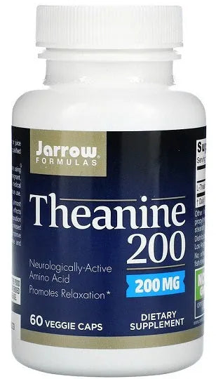 Theanine 200mg - 60 vcaps - Jarrow Formulas - Papildai
