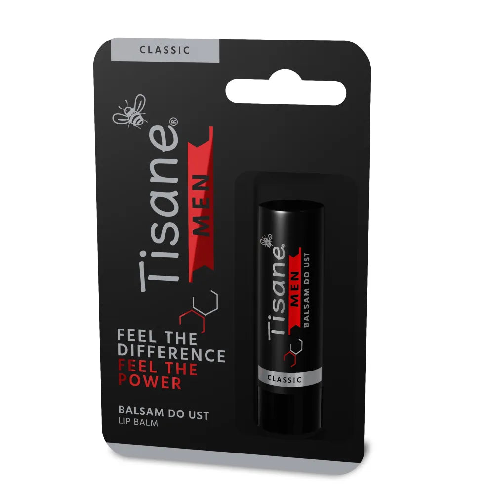 TISANE Classic Men Lip Balm - Kosmetika