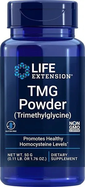 TMG Powder - 50g - Life Extension - Papildai