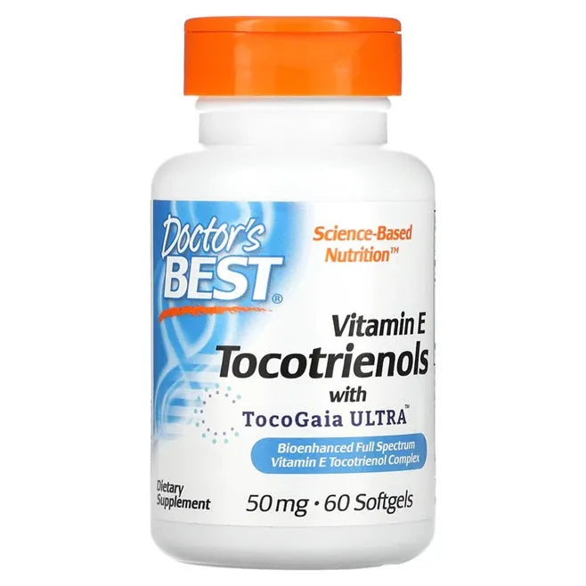 Tocotrienols 50mg - 60 softgels - Doctor’s Best - Papildai