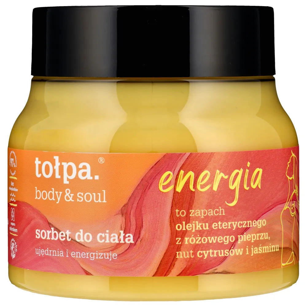 TOŁPA Body&Soul Energijos Stangrinantis Kūno Sorbetas 250 ml - Kosmetika