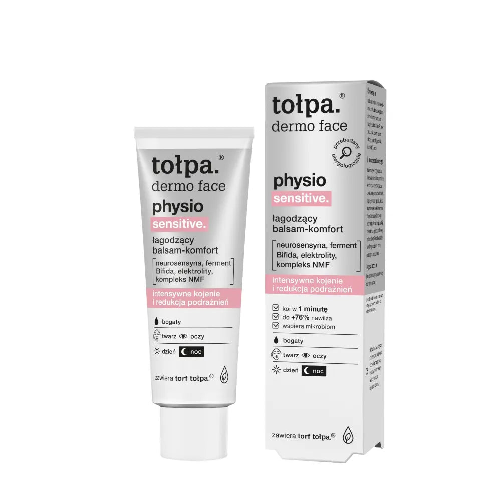 TOŁPA Dermo Face Physio Soothing Balm - Comfort 40 ml - Kosmetika